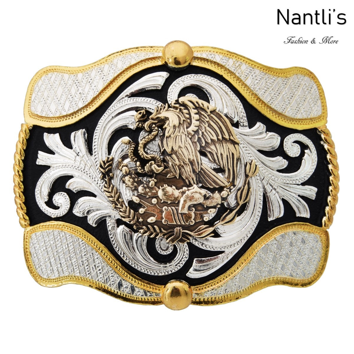 The Tiger Buckle - Knurling Flower Western Belt – Western Leather Goods