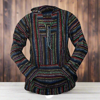 Baja Hoodie Sudadera de Jerga - TM-TMMH021Multi