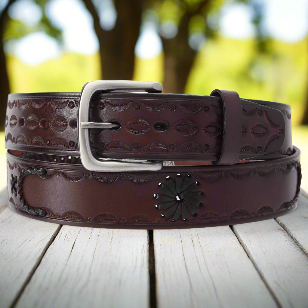 Cinturon de Piel TM-10171 Leather Belt.