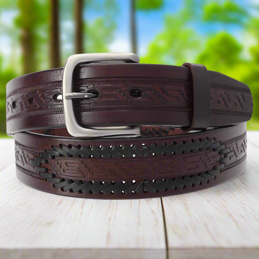 Cinturon de Piel TM-10188 Leather Belt