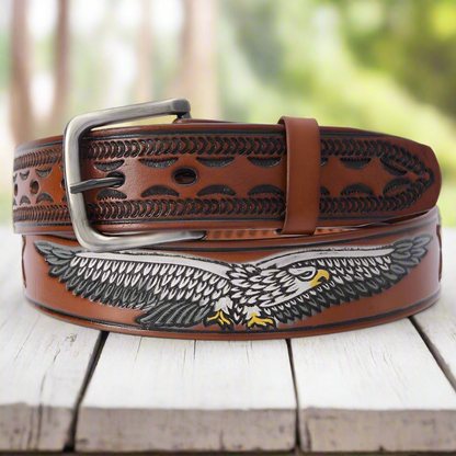 Cinturon de Piel TM-10345 Leather Belt