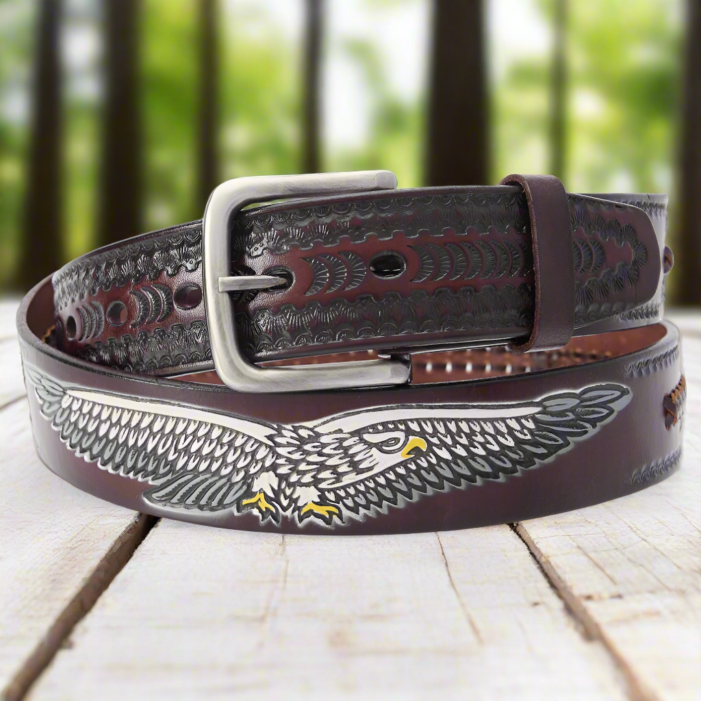 Cinturon de Piel TM-10347 Leather Belt