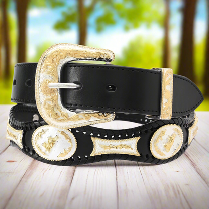 Cinturon de Piel TM-10501 Leather Belt