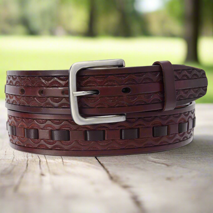 Cinturon de Piel TM-10535 Leather Belt