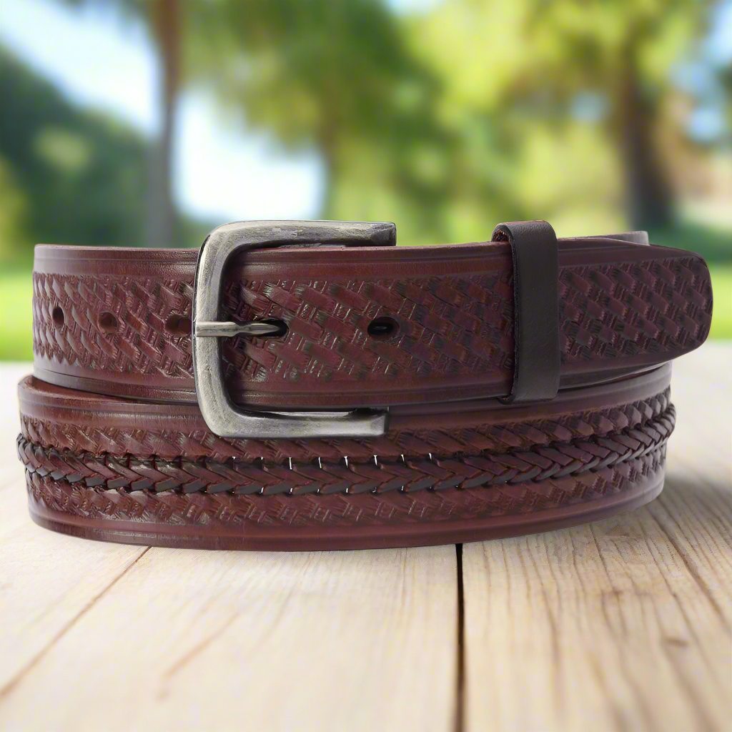 Cinturon de Piel TM-10552 Leather Belt