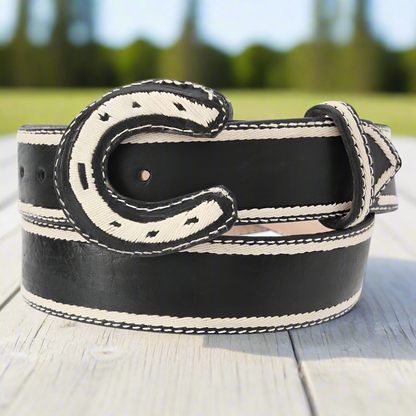 Cinturon de Piel TM-14332 Leather Belt