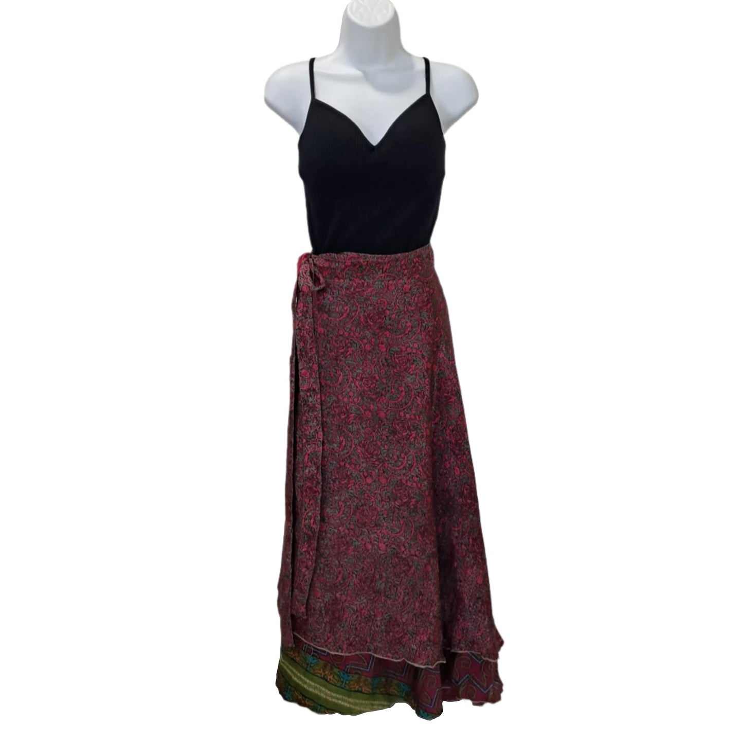 Falda-Vestido para Mujer Wrap Skirt-Dress TM-SU0104 Eggplant-Multi