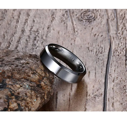 Ring for Men Tungsten Carbide Men's Ring Wedding Engagement Ring for Man Jewelry 6mm Wide Anillo