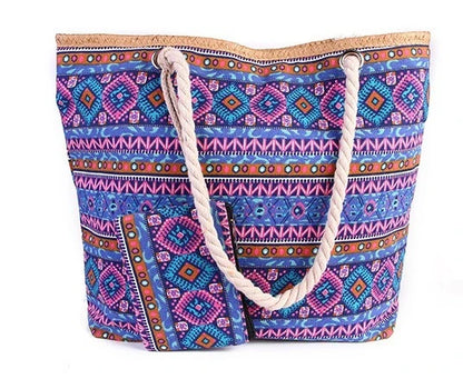 Handbag Fashion Women's Beach Bags Large-capacity Canvas Women's Bags Handbags for Shopping Women's Tote Bags