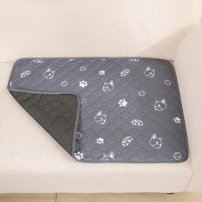 Pet Blanket Dog Pee Pad Blanket Reusable Absorbent Diaper Washable Puppy Training Pad Pet Bed Urine Mat for Pet Car Seat Cover Pet Supplies