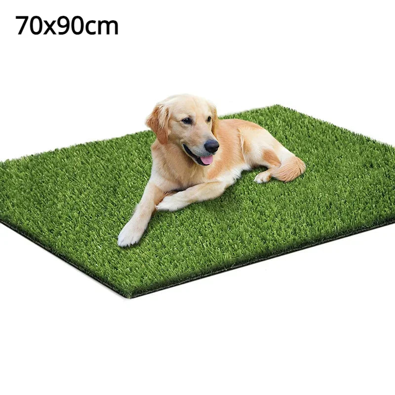 Pet Artificial Grass Dog Pee Pad Pet Lawn Mat Pet Training Dog GrassEasy To Clean  Lawn Mat with Drainage Holes Pet Indoor Outdoor