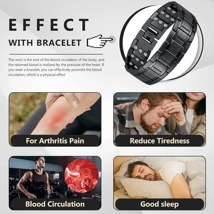 Effects Magnetic Therapy Bracelets Nantlis