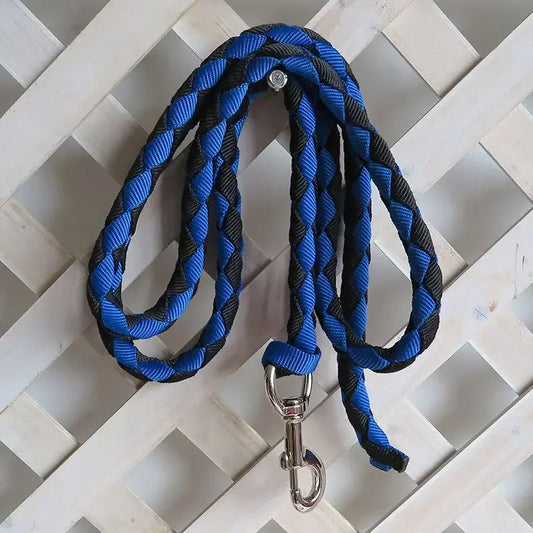 Horse tack Horse Rope Horse Leading Rope Braid Horse Halter Equestrian Lead Rope with Sturdy Clasp for Horse Riding Accessoreis