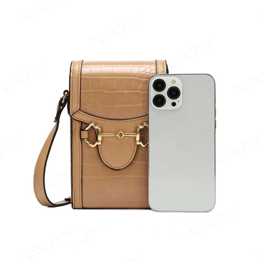 Handbag Fashion Girls Shoulder Bag With Cover Ladies Crossbody Simple Girl Cell Phone Bag