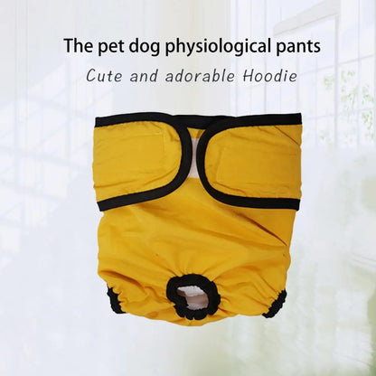 Pet Diapers Dog Washable Physiological Pants Male Dog Washable Cotton Crotch Dog Menstrual Pants Pet Physiological Pants Sanitary Diaper