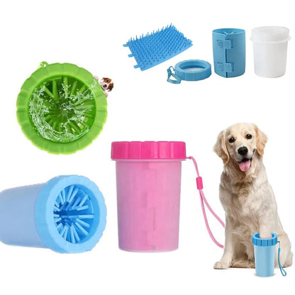 Pet Paws Cleaner Soft Silicone Pet Paw Washing Cup For Dogs, Paw Cleaner, Portable Paw Cleaning Dog Paw Dog Accessories