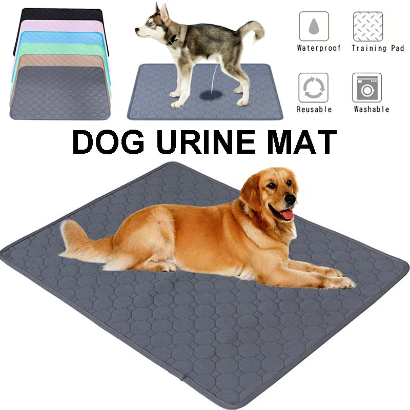 Pet Blanket Dog Pee Pad Washable Blanket Reusable Absorbent Diaper Mat Puppy Training Pad Bed Pet Urine Pads Pet Car Seat Cover Pet Supplies