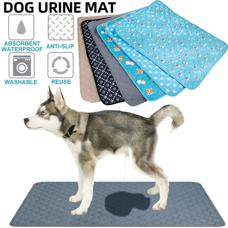 Pet Blanket Dog Pee Pad Blanket Reusable Absorbent Diaper Washable Puppy Training Pad Pet Bed Urine Mat for Pet Car Seat Cover Pet Supplies