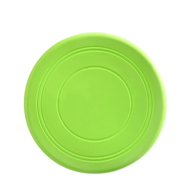 Pet Toys 7 Colors Silicone Flying Saucer Funny Dog Cat Toy Dog Game Flying Discs Resistant Chew Puppy Training Interactive Pet Supplies