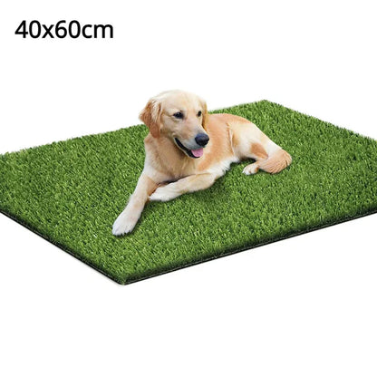 Pet Artificial Grass Dog Pee Pad Pet Lawn Mat Pet Training Dog GrassEasy To Clean  Lawn Mat with Drainage Holes Pet Indoor Outdoor