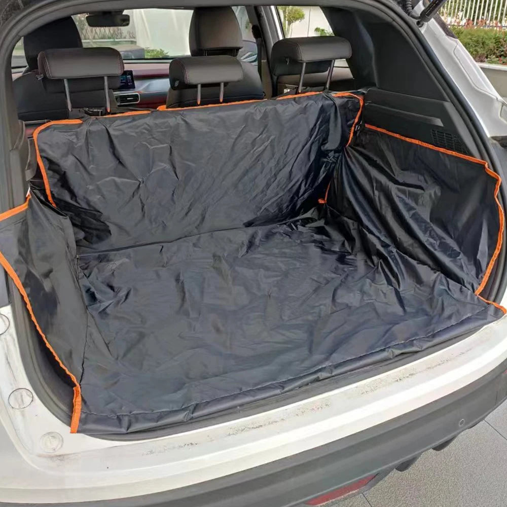 Pet Blanket SUV Cargo Liner for Dogs, Waterproof Pet Cargo Cover Dog Seat Cover Mat for SUVs Sedans Vans