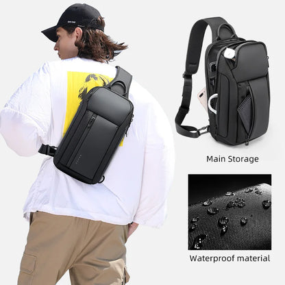 Handbag Fashion Men's Crossbody Bags Women's Shoulder Bags Large Capacity Waterproof Men's Bags Men's Chest Bags