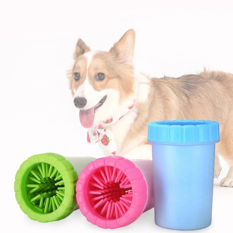 Pet Paws Cleaner Soft Silicone Pet Paw Washing Cup For Dogs, Paw Cleaner, Portable Paw Cleaning Dog Paw Dog Accessories