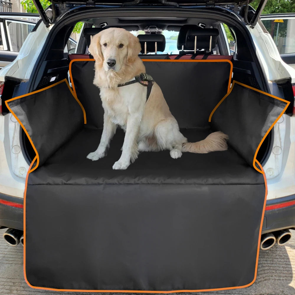 Pet Blanket Waterproof 600D Oxford Cloth Dog Car Seat Cover Pet Travel Dog Carrier Car Trunk Mat SUV Cargo Liner For Dogs