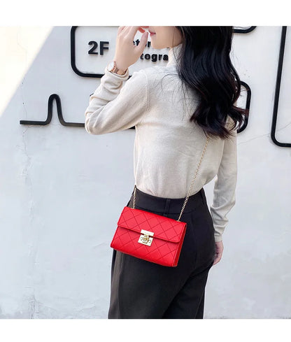 Handbag Fashion Small Square Bag Girls Crossbody Bag's Women's Coin Purse Cell Phone Bag