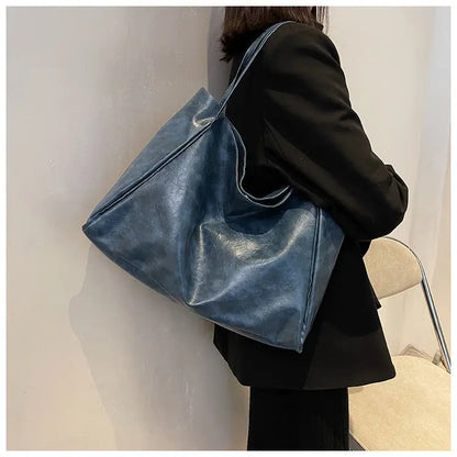 Handbag Ladies Fashion Large Bag Commuter Women's Handbag Shoulder Bag Girls Tote Bag