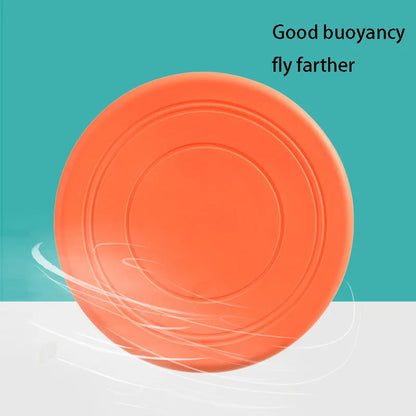 Pet Toys 7 Colors Silicone Flying Saucer Funny Dog Cat Toy Dog Game Flying Discs Resistant Chew Puppy Training Interactive Pet Supplies