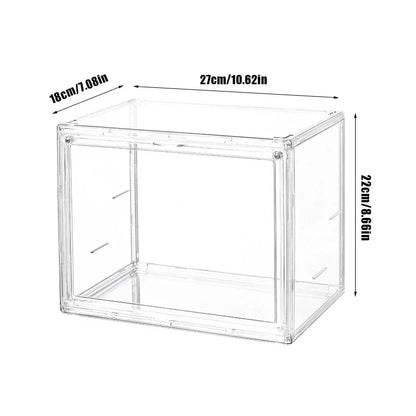 Organizers Transparent Storage Box Blind Box Showcase Helmet Book Showcase Display Dustproof For jewelry Fingures Organizes Acrylic Box