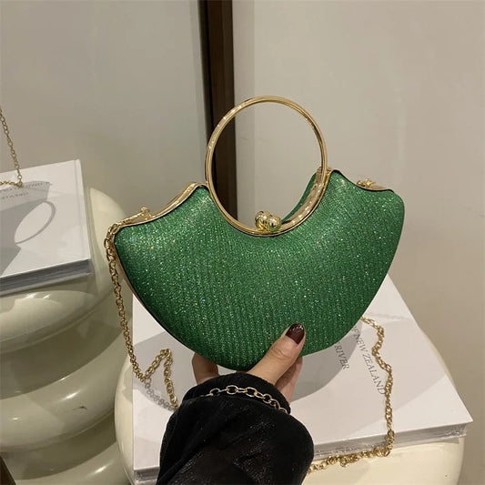 Handbag Fashion Chain Girls Shoulder Evening Complementary Bag New Ladies Tote Dumpling Bag Retro