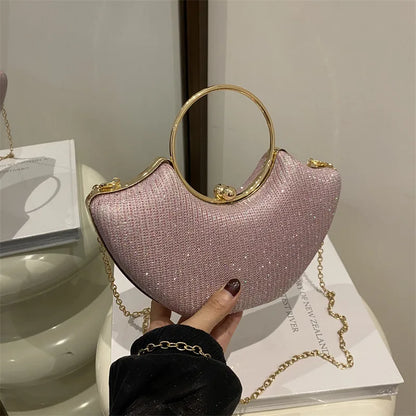 Handbag Fashion Chain Girls Shoulder Evening Complementary Bag New Ladies Tote Dumpling Bag Retro