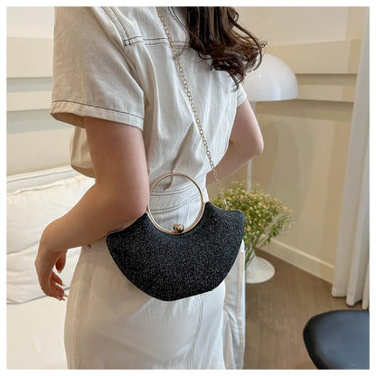 Handbag Fashion Chain Girls Shoulder Evening Complementary Bag New Ladies Tote Dumpling Bag Retro