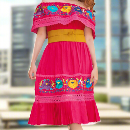 Vestido Bordado TM-77350 Embroidered Dress