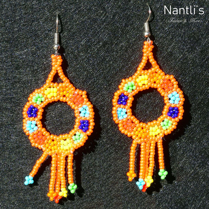 Aretes de Chaquira - TM-0818-15 Beaded Earrings