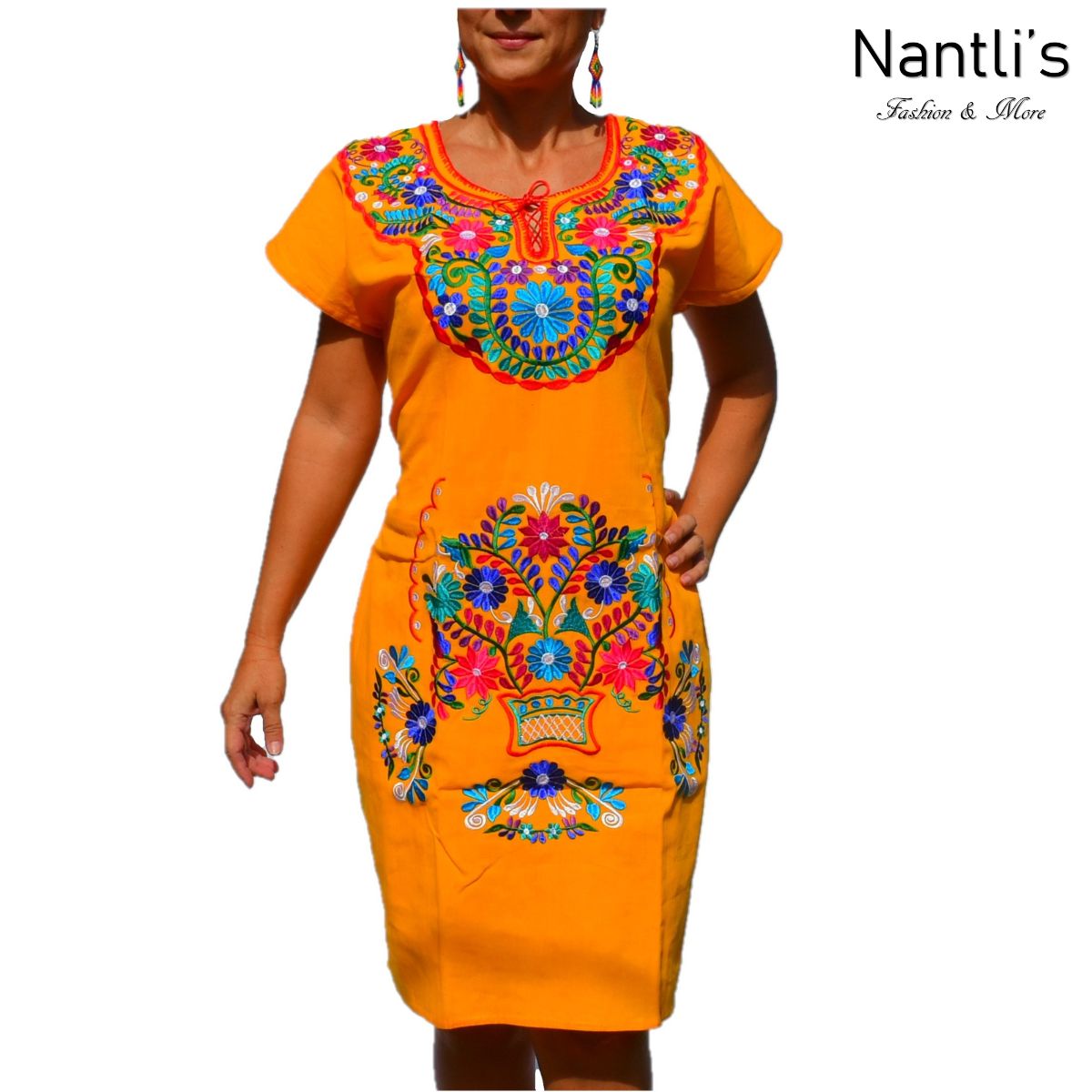 Vestidos Mexicanos Bordados Mexican Embroidered Dresses tagged