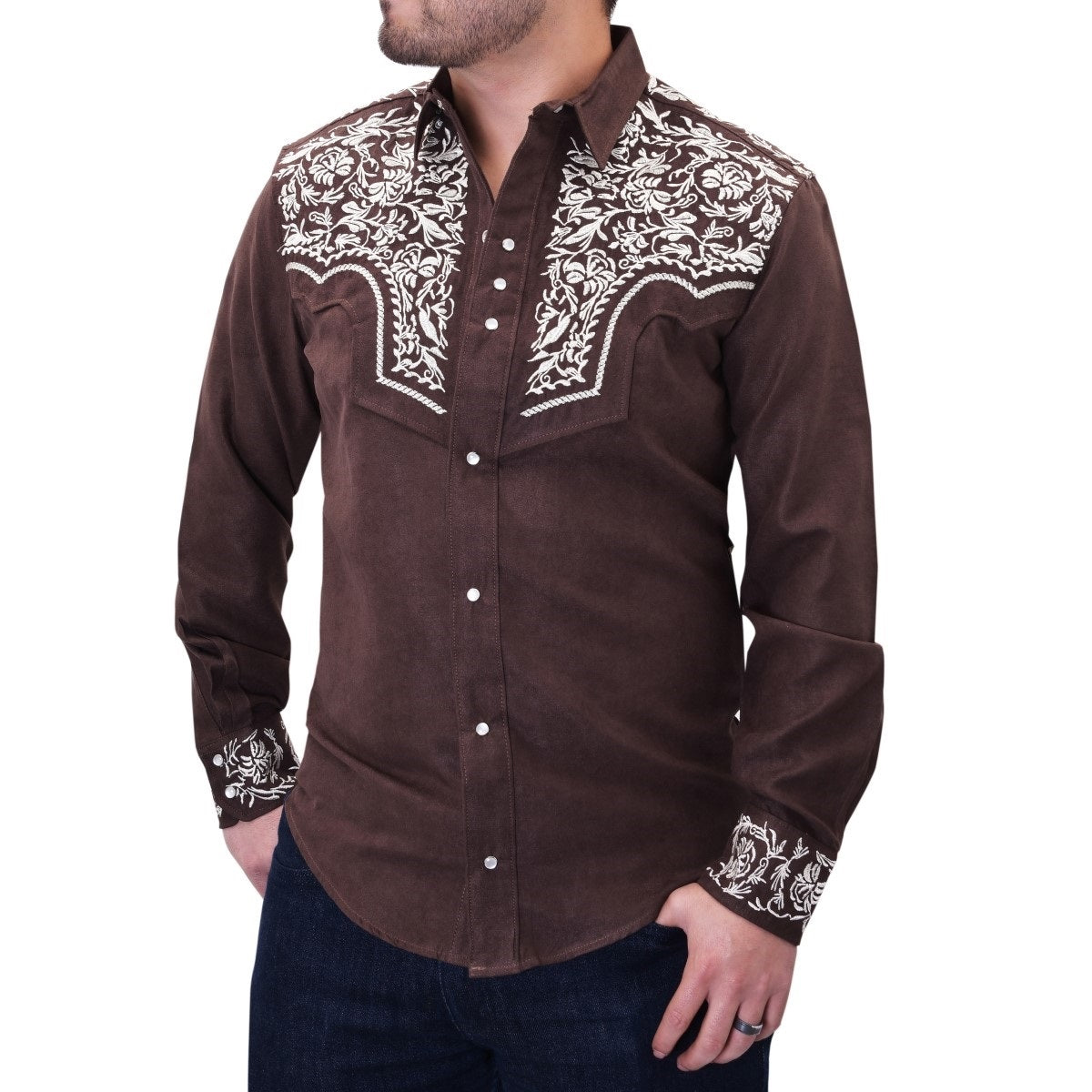 Camisa Vaquera para Hombre TM WD0959 Western Shirt