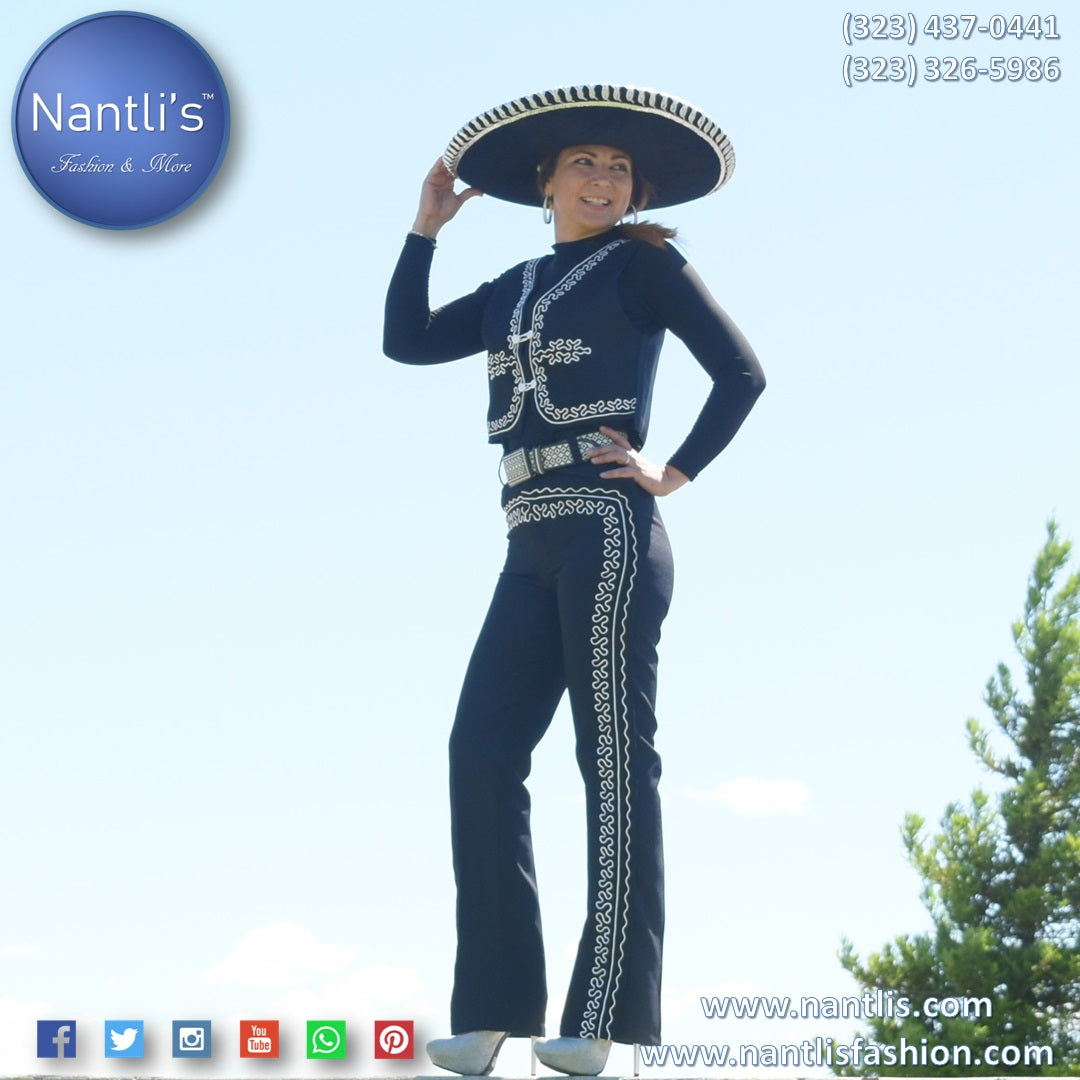 Traje de cheap charro para mujer